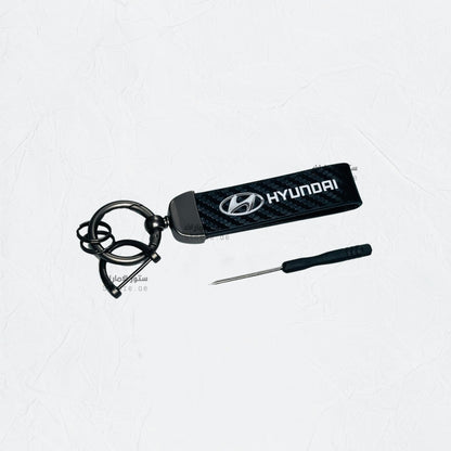 Keychain HYUNDAI - Black
