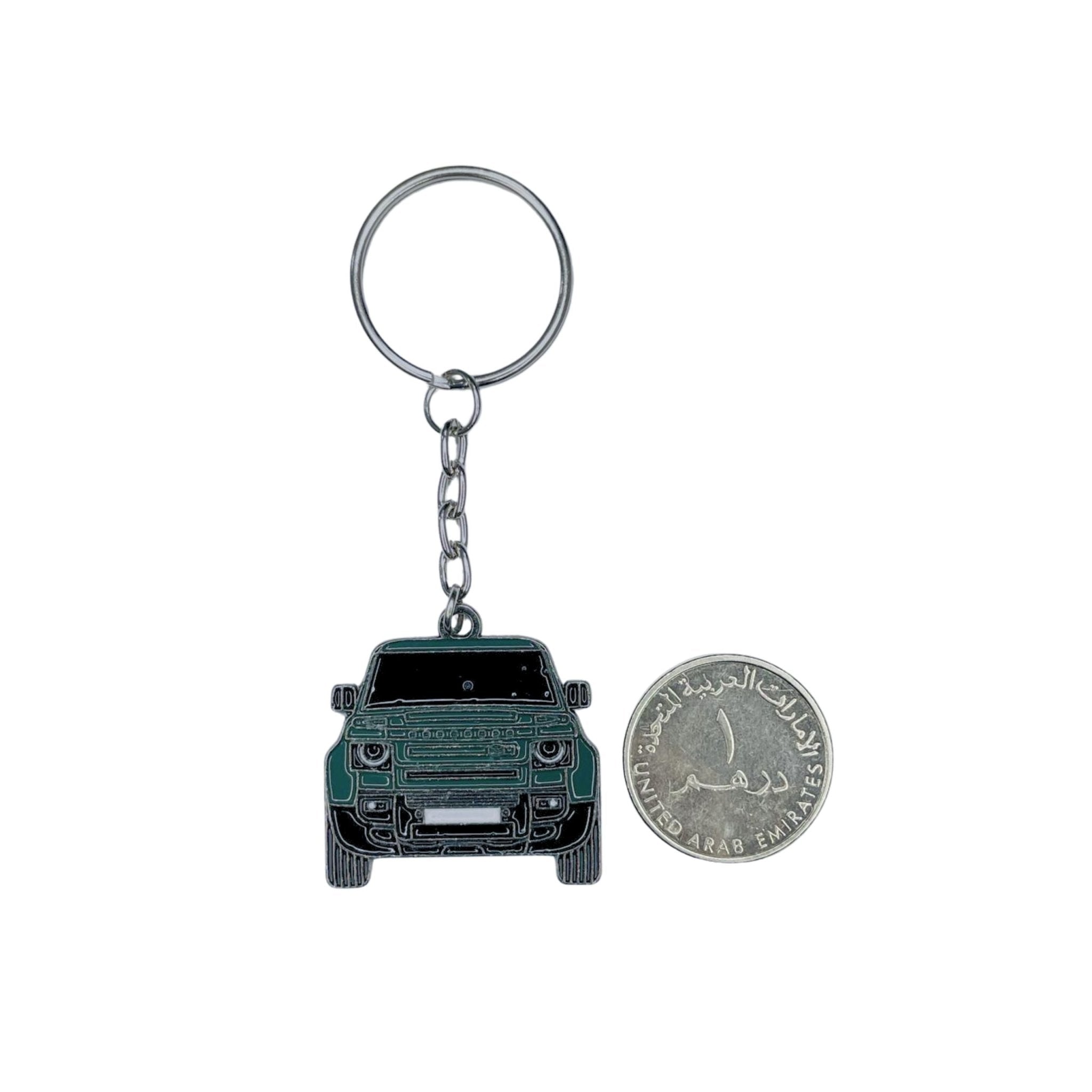Keychain Land Rover Defender - Dark Green