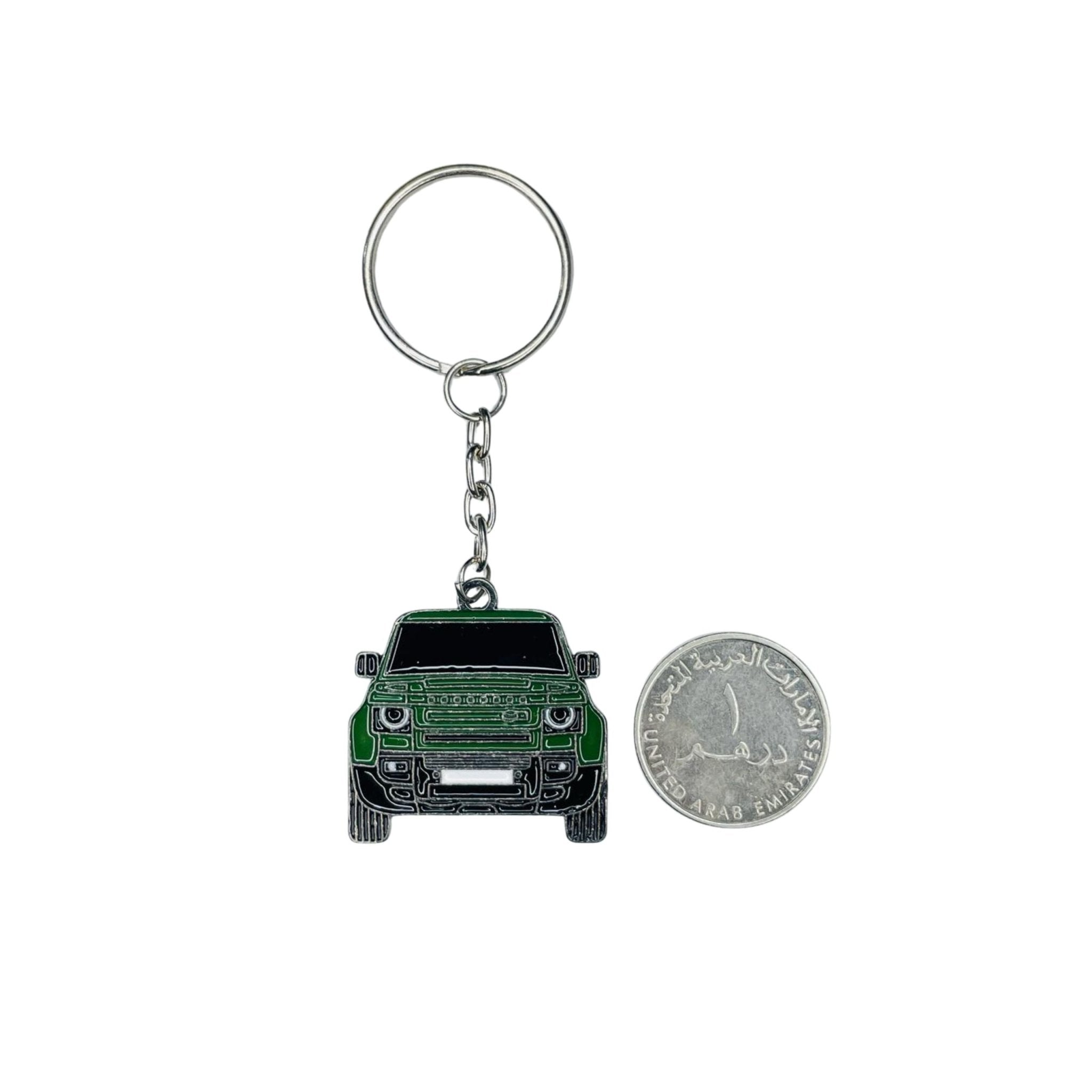 Keychain Land Rover Defender - Green