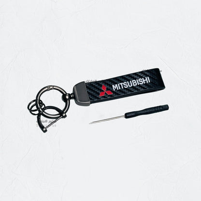 Keychain MITSUBISHI - Black