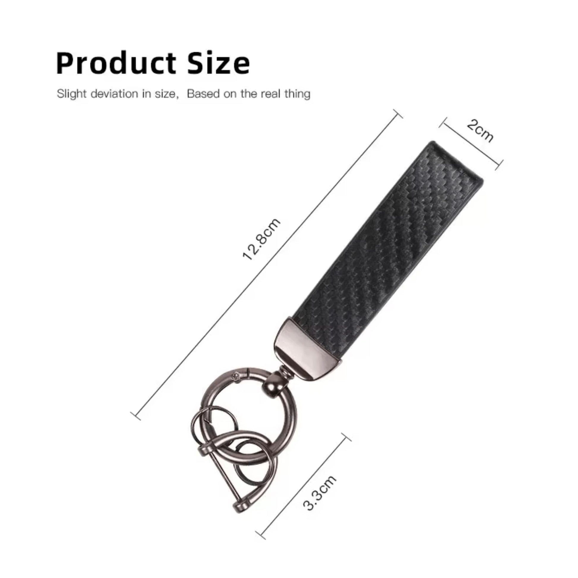 Keychain NISSAN - 3 - Black
