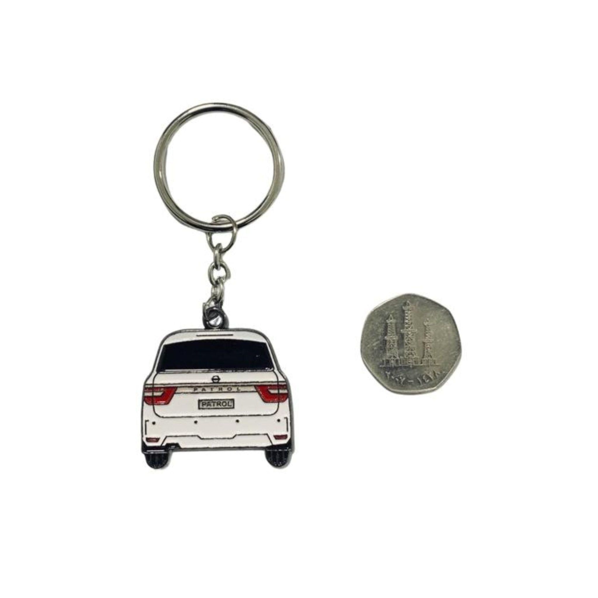 Keychain Nissan PATROL 2 - White