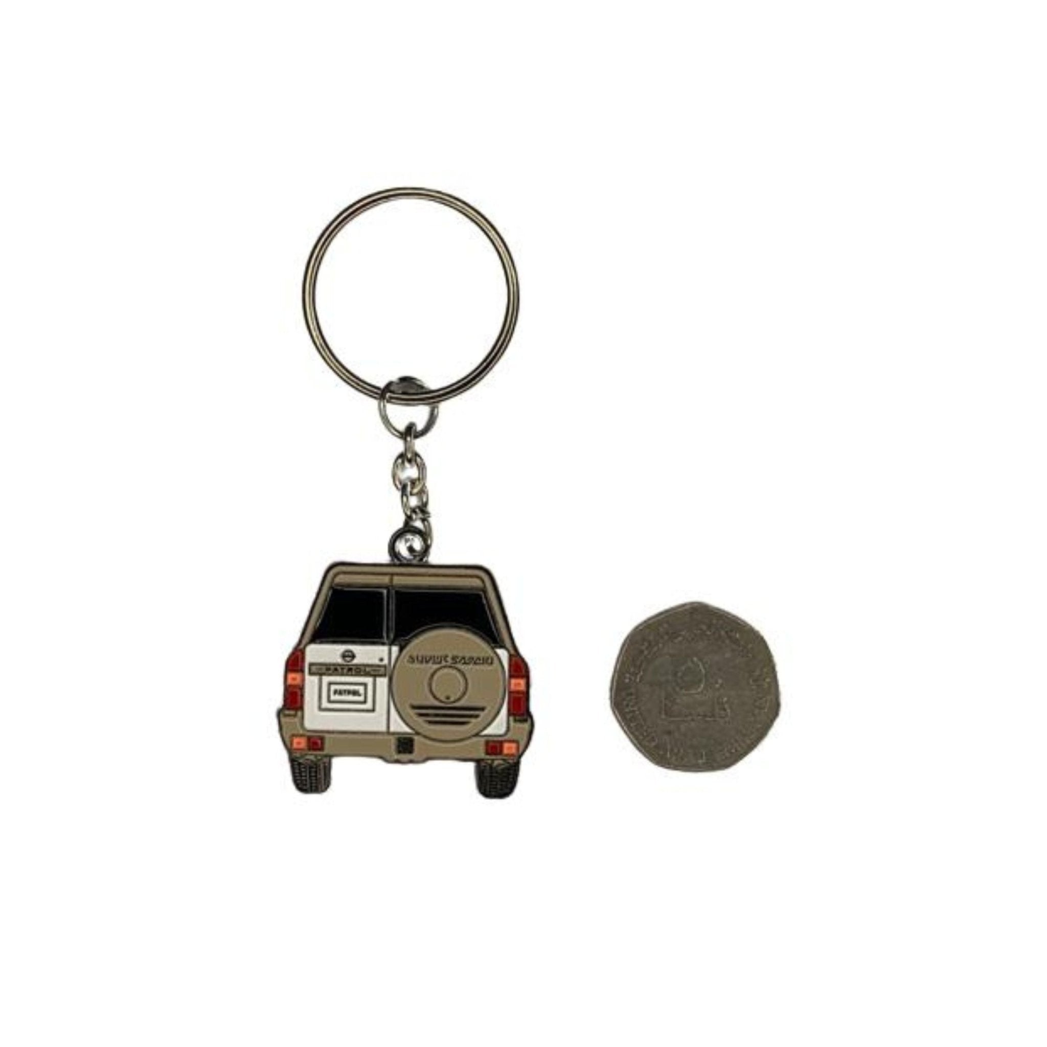 Keychain Nissan PATROL - Grey