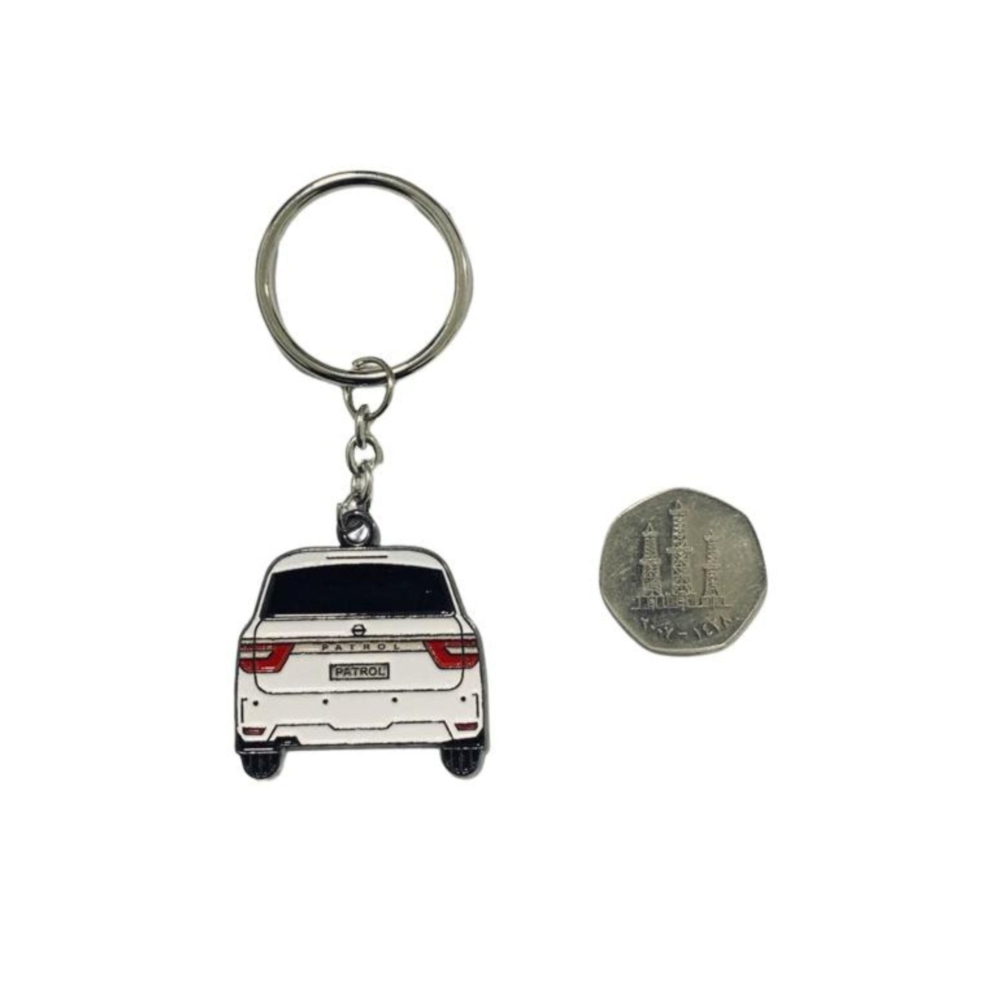 Keychain Nissan PATROL NISMO - White