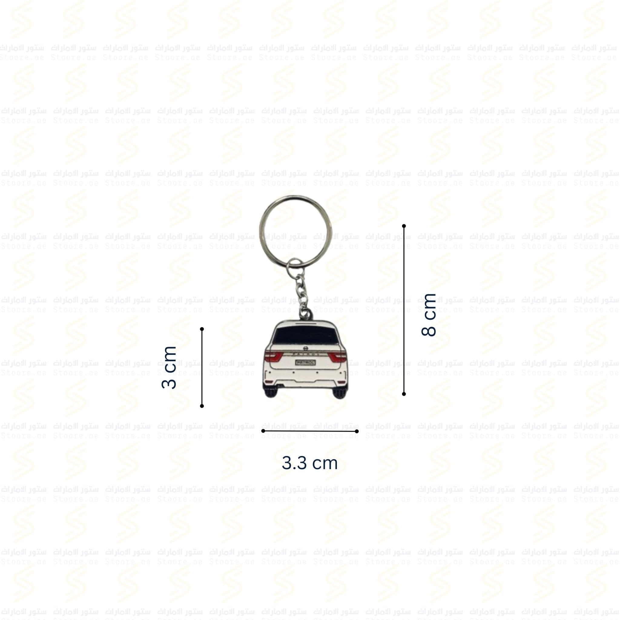 Keychain Nissan PATROL NISMO - White