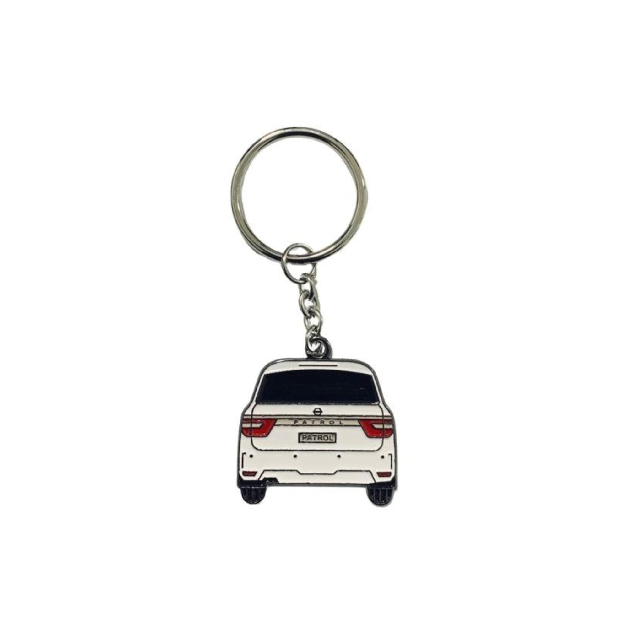 Keychain Nissan PATROL NISMO - White