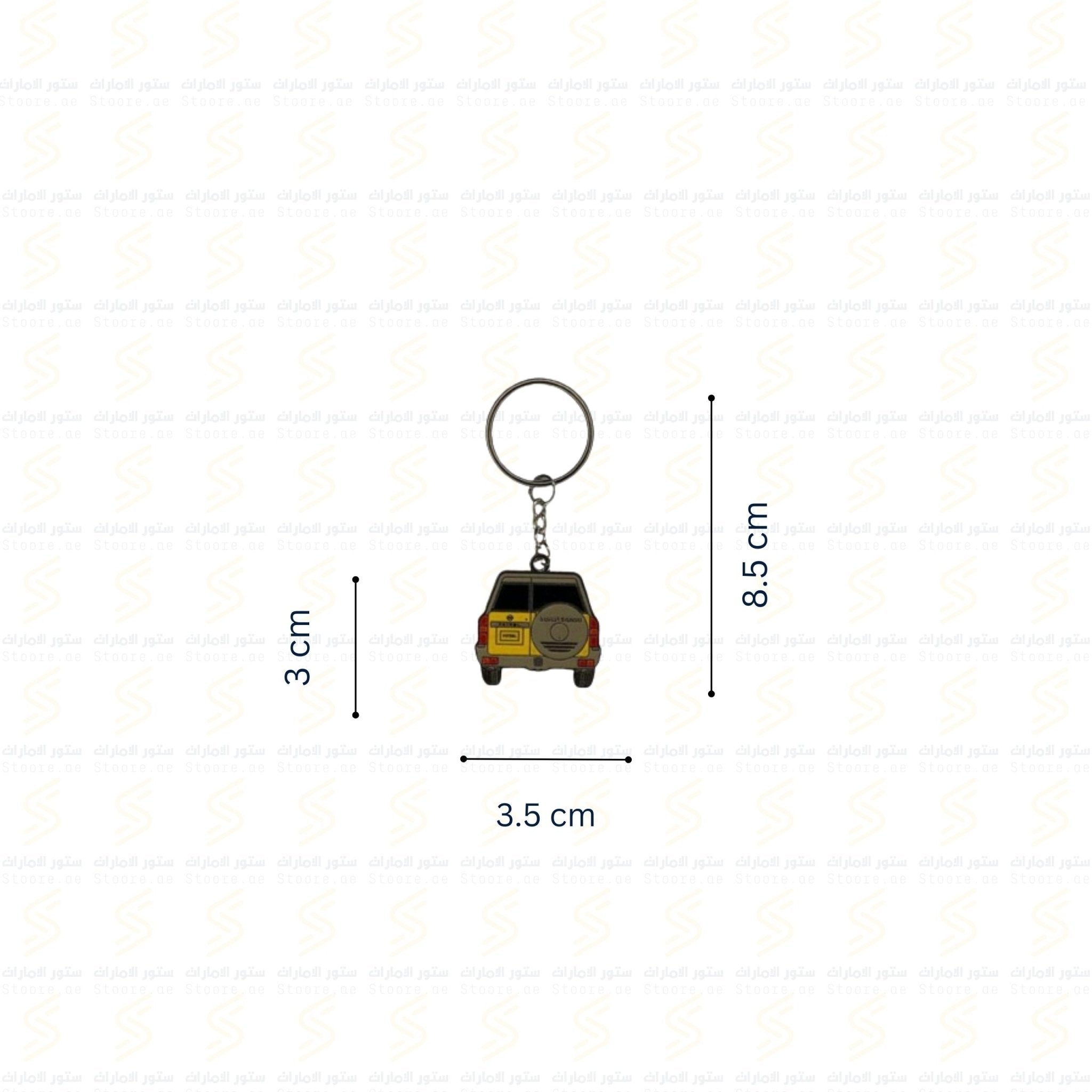 Keychain Nissan PATROL - Yellow