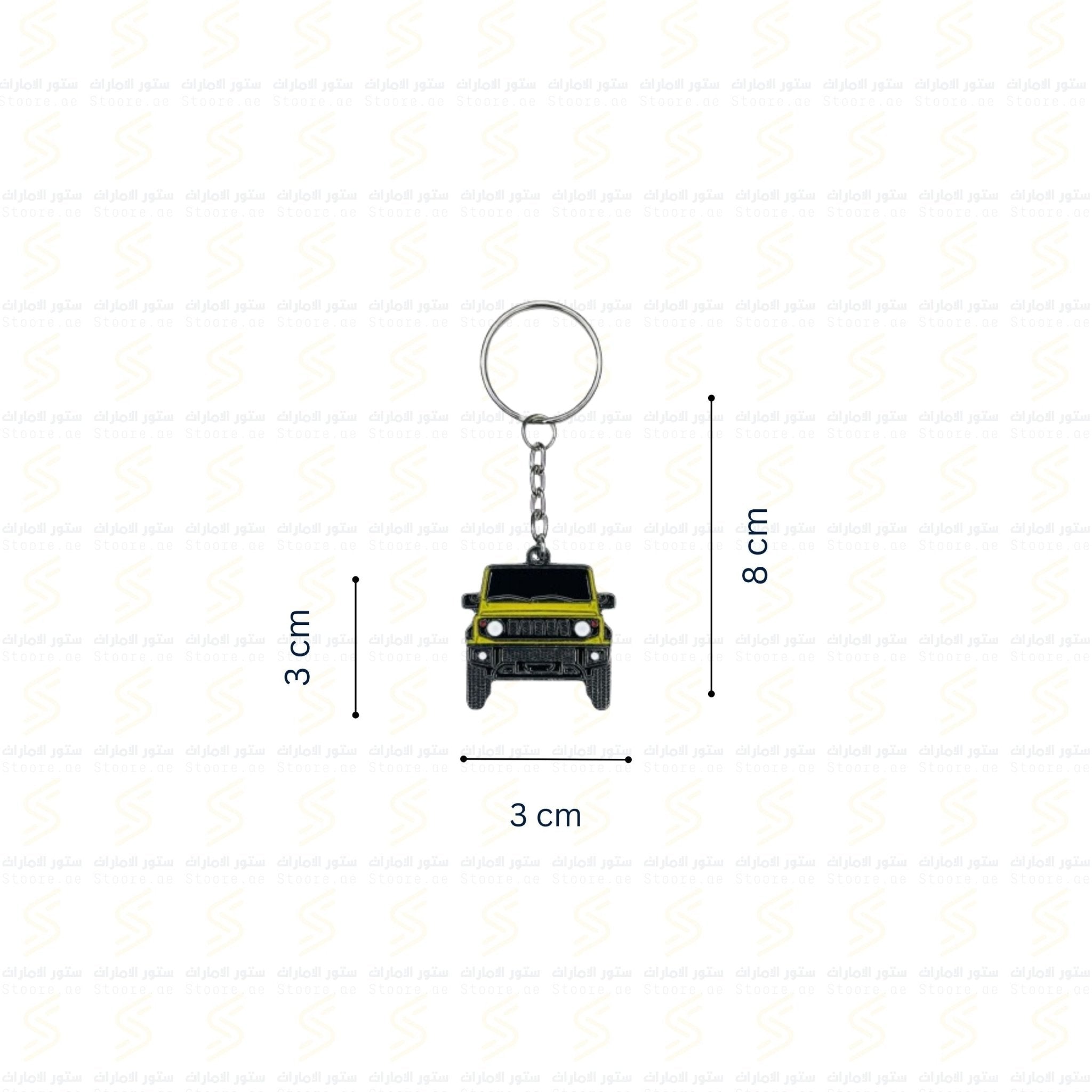 Keychain Suzuki Jimny - Yellow