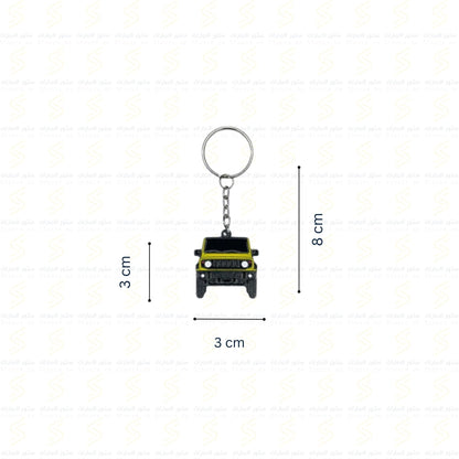 Keychain Suzuki Jimny - Yellow