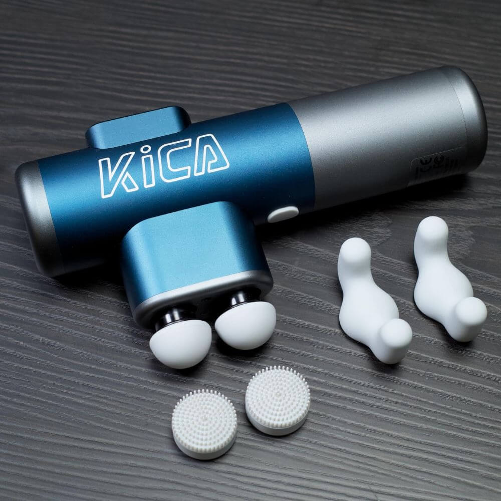 KiCA K3 Dual-head Deep Tissue Percussion Muscle Massager Handheld Massage Gun
