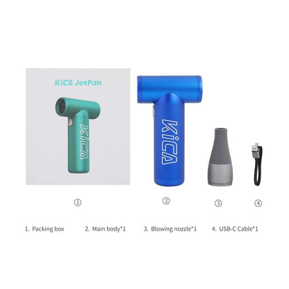 KiCA Multi-Functional Jetfan Compressed Air Duster Air Blowser KC1
