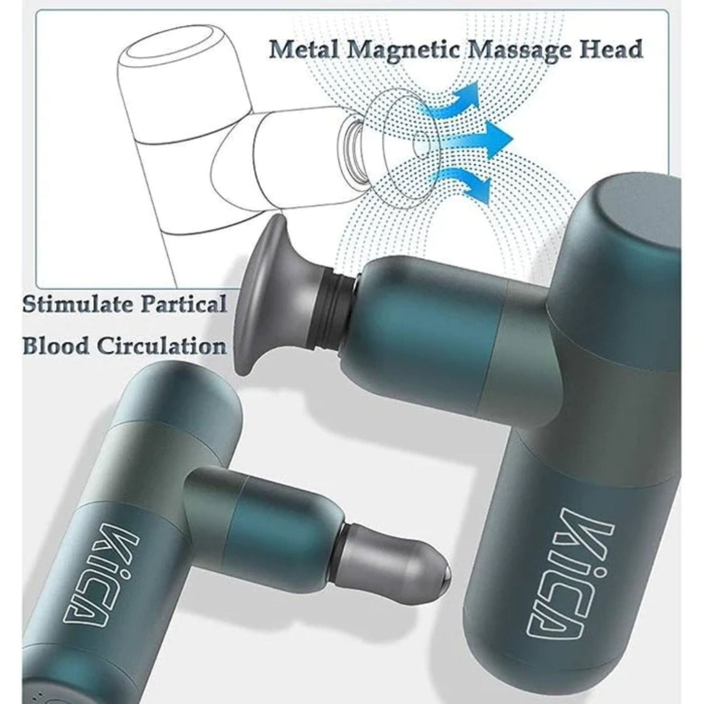 Kica Vibration Percussion Device K2 - Blue