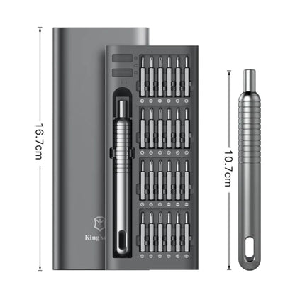 King'sdun Precision Screwdriver 51-in-1 - KS-840117 - Black