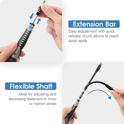 Kingsdun Precision Screwdriver Repair Tool Kit 130 IN 1