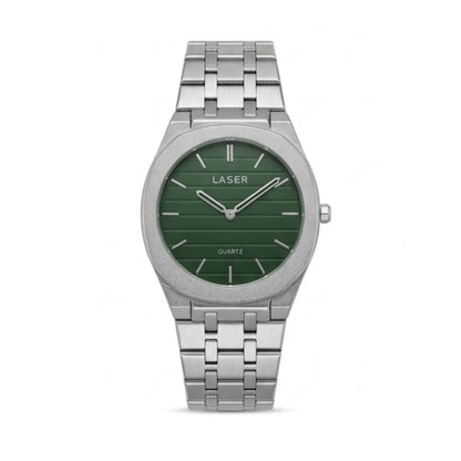 LASER Men's Ultra Thin Watch - Green