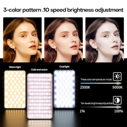 LUZ DE Mobile Camera Magsafe Universal Tricolor LED M19 - Black