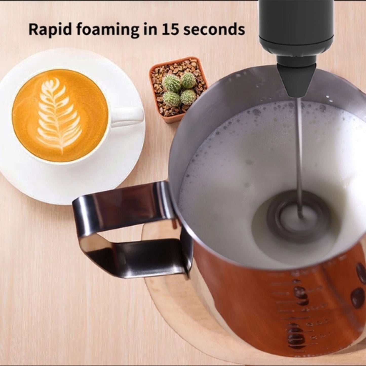 LePresso 3 In 1 Frother - Black