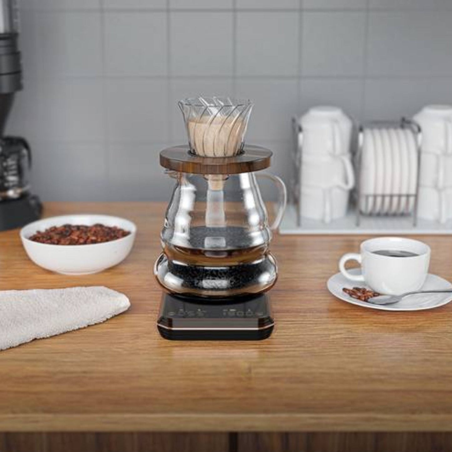 LePresso Digital Coffee Scale with Timer - Black