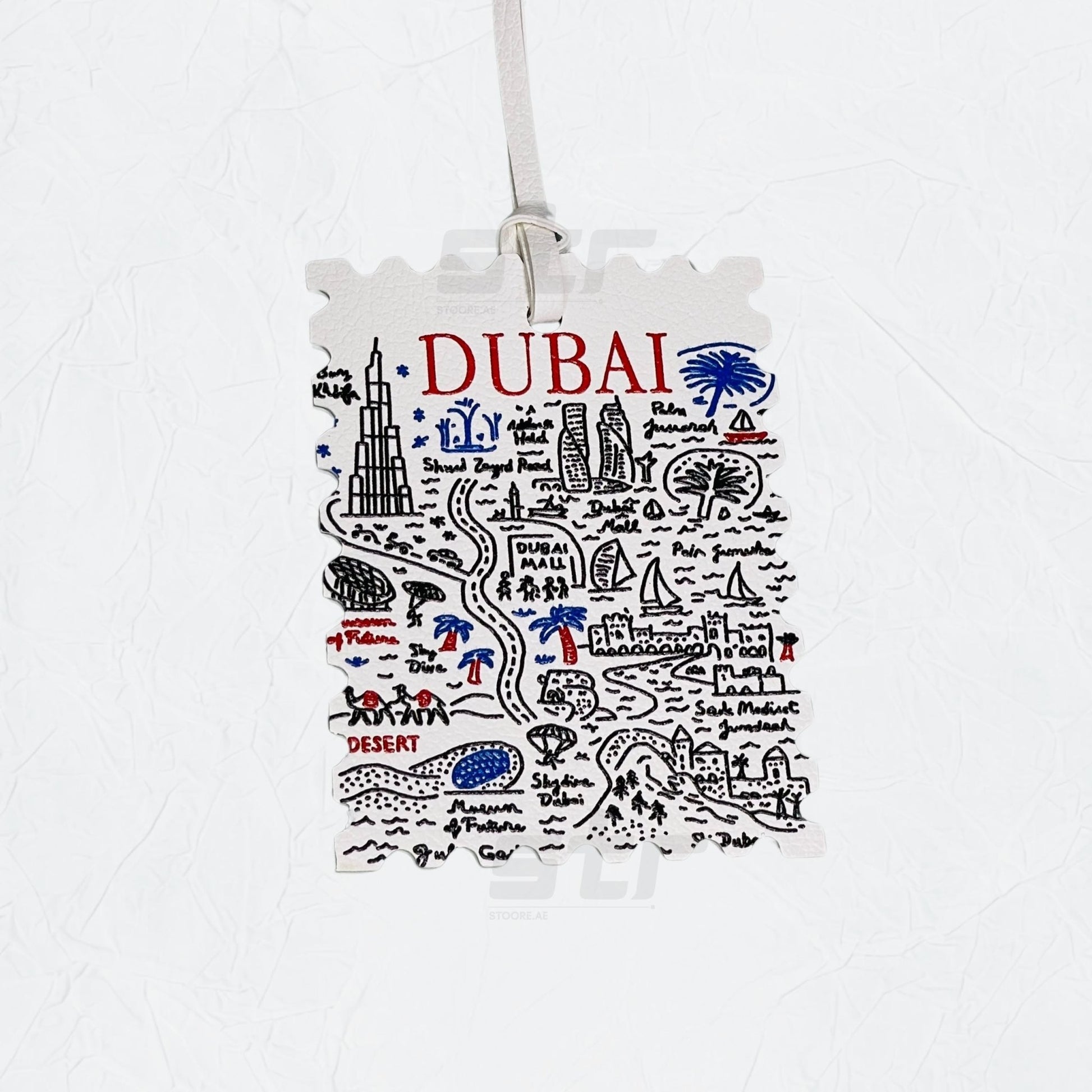 Leather Charm Double Side Dubai - 2