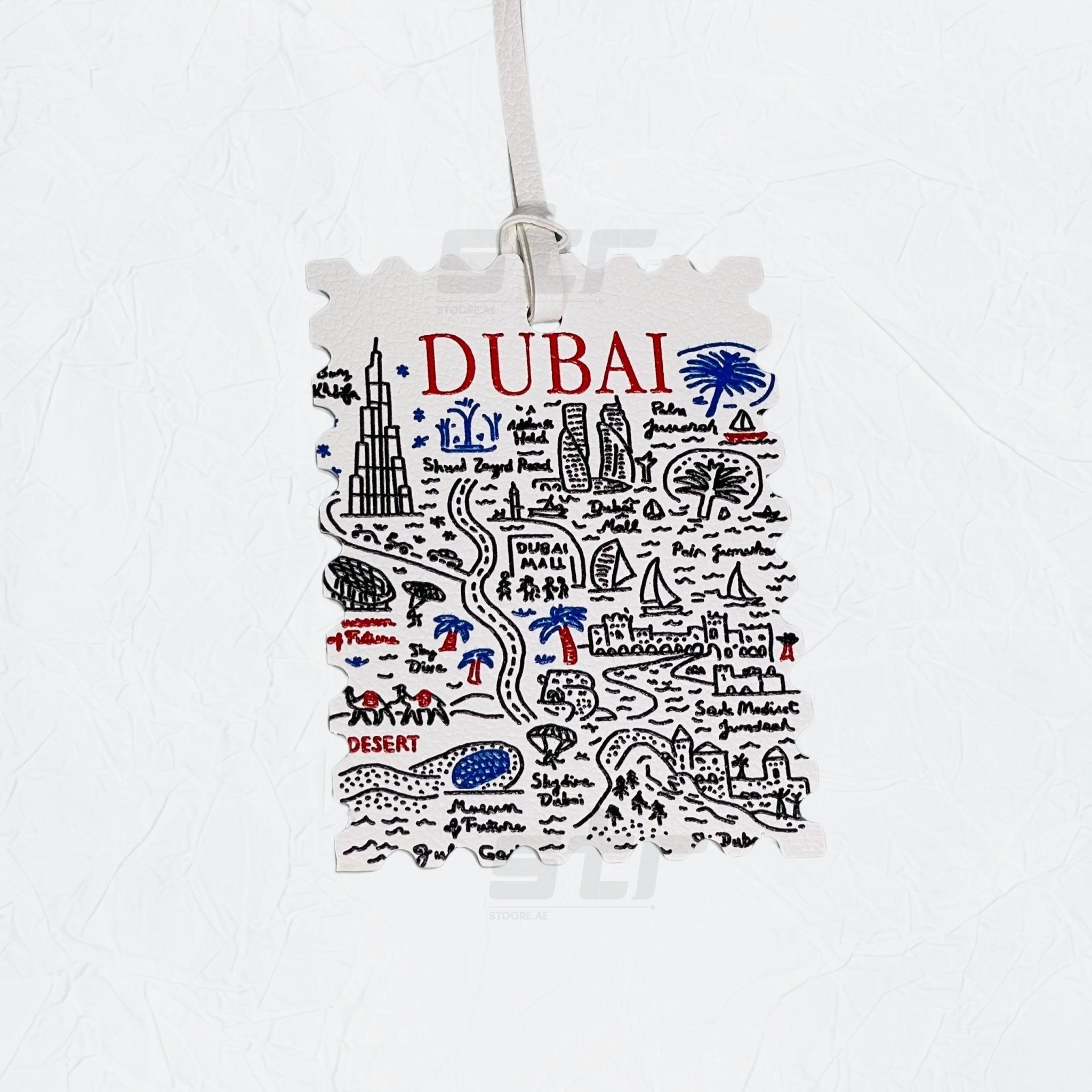 Leather Charm Double Side Dubai - 2