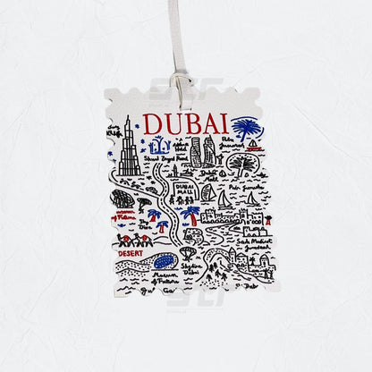 Leather Charm Double Side Dubai - 2