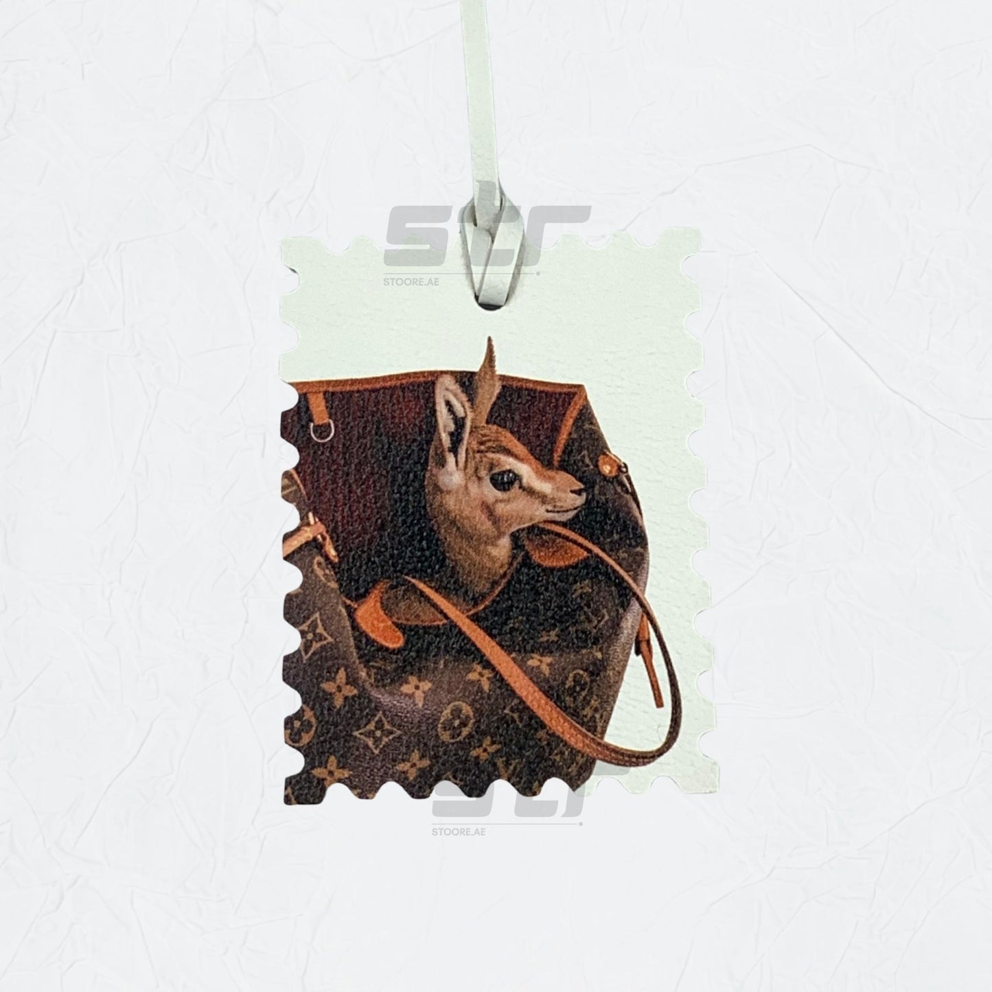 Leather Charm Double Side Gazelle - 2