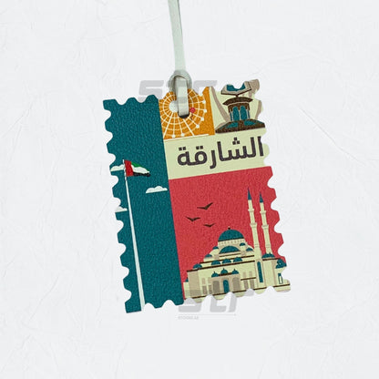 Leather Charm Double Side Sharjah - 5