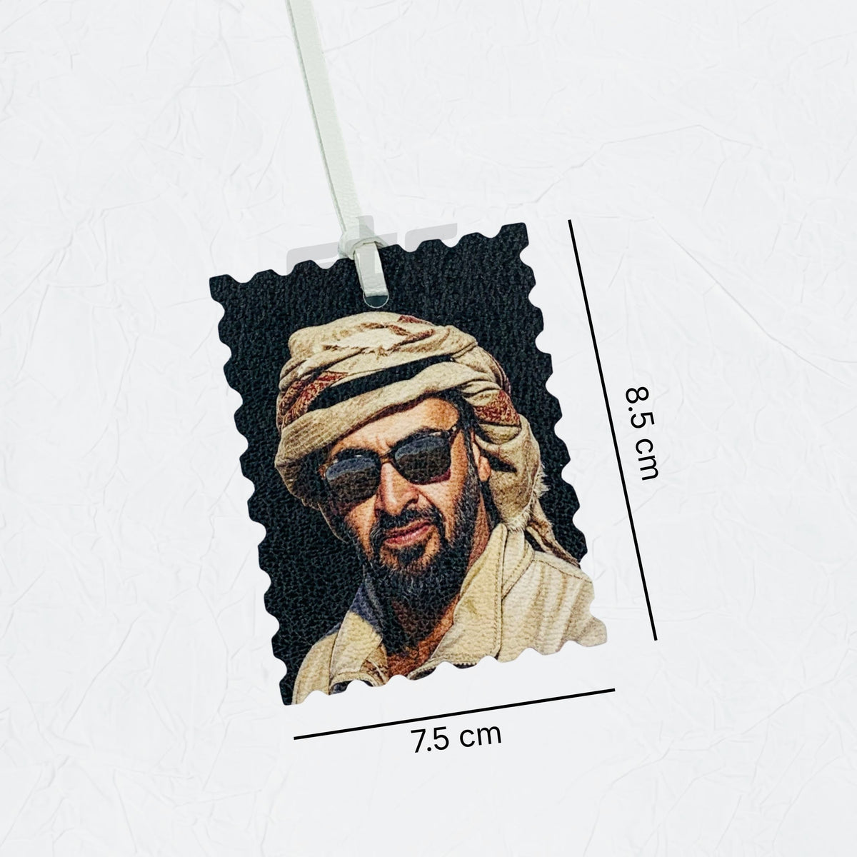 Leather Charm Double Side Sheikh Mohammed bin Zayed Al Nahyan - 10