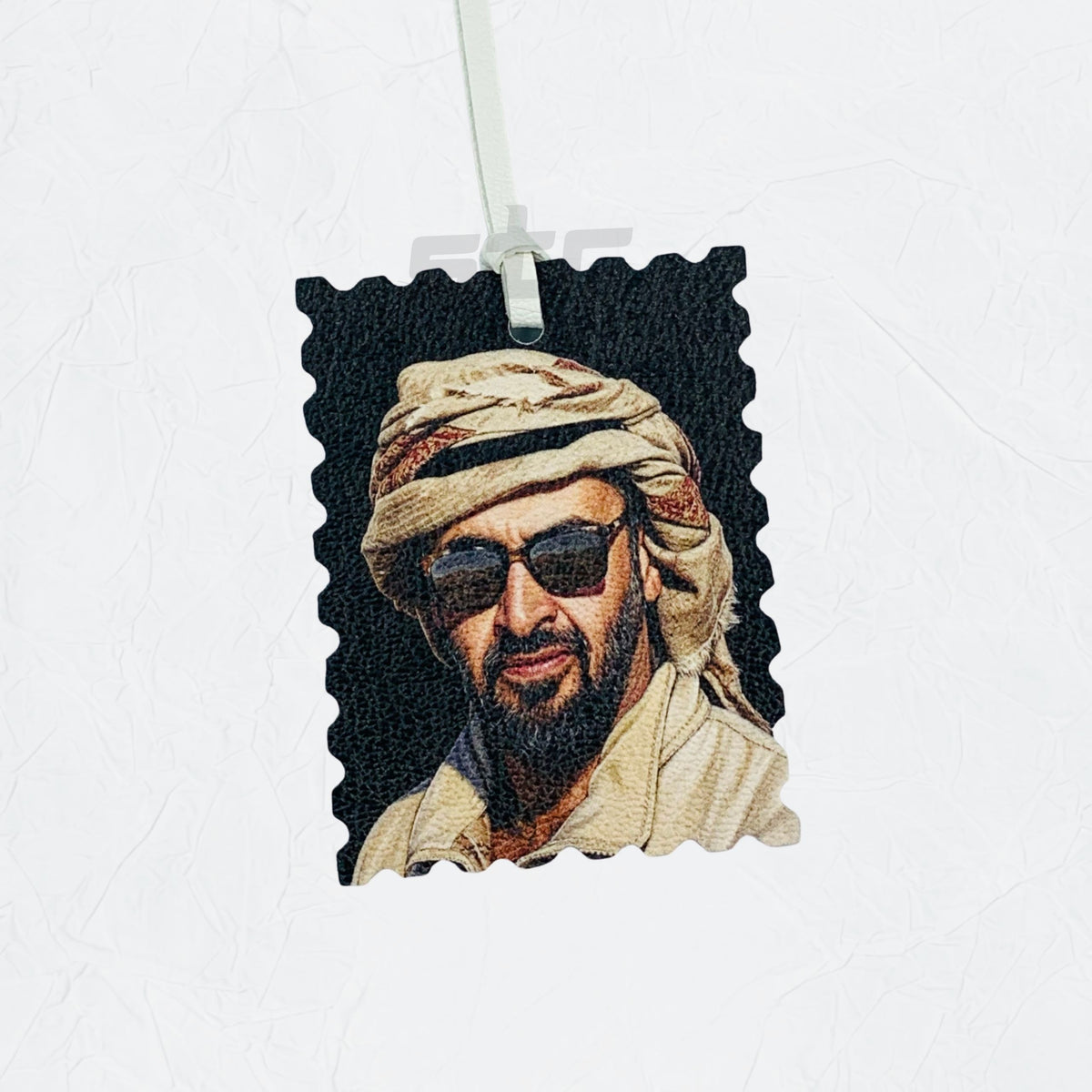 Leather Charm Double Side Sheikh Mohammed bin Zayed Al Nahyan - 10