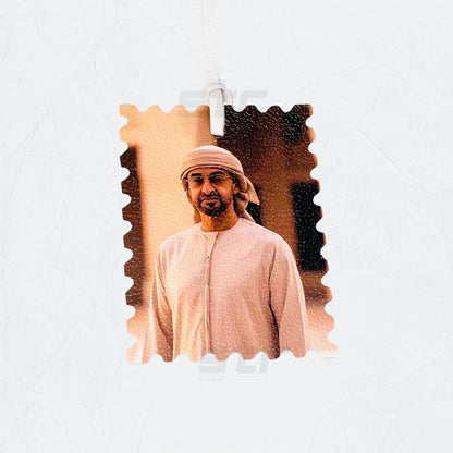 Leather Charm Double Side Sheikh Mohammed bin Zayed Al Nahyan - 4