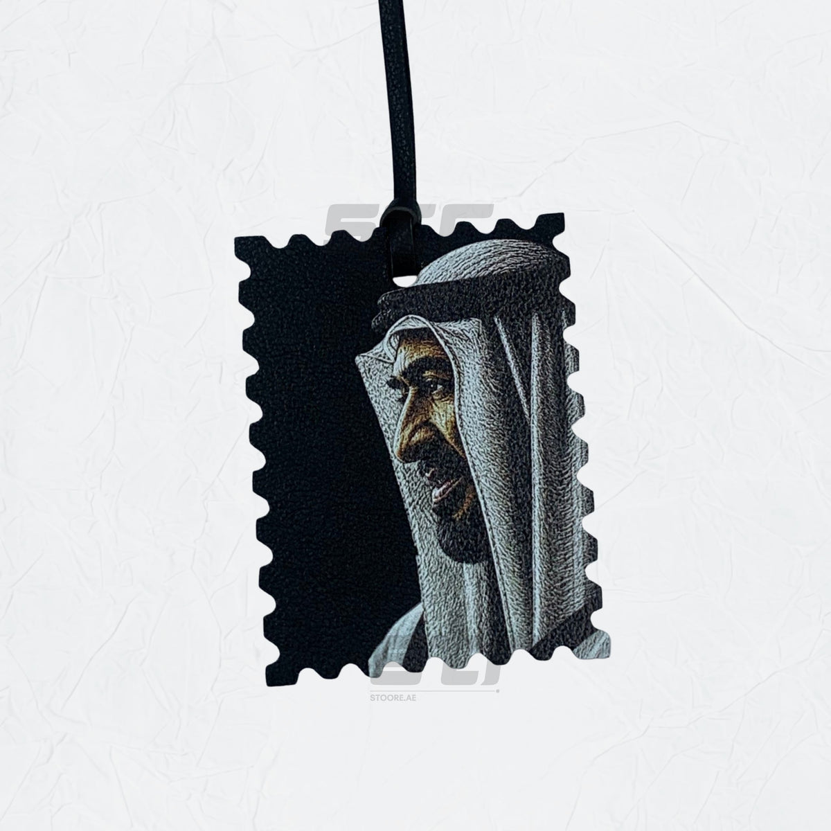 Leather Charm Double Side Sheikh Mohammed bin Zayed Al Nahyan - 8