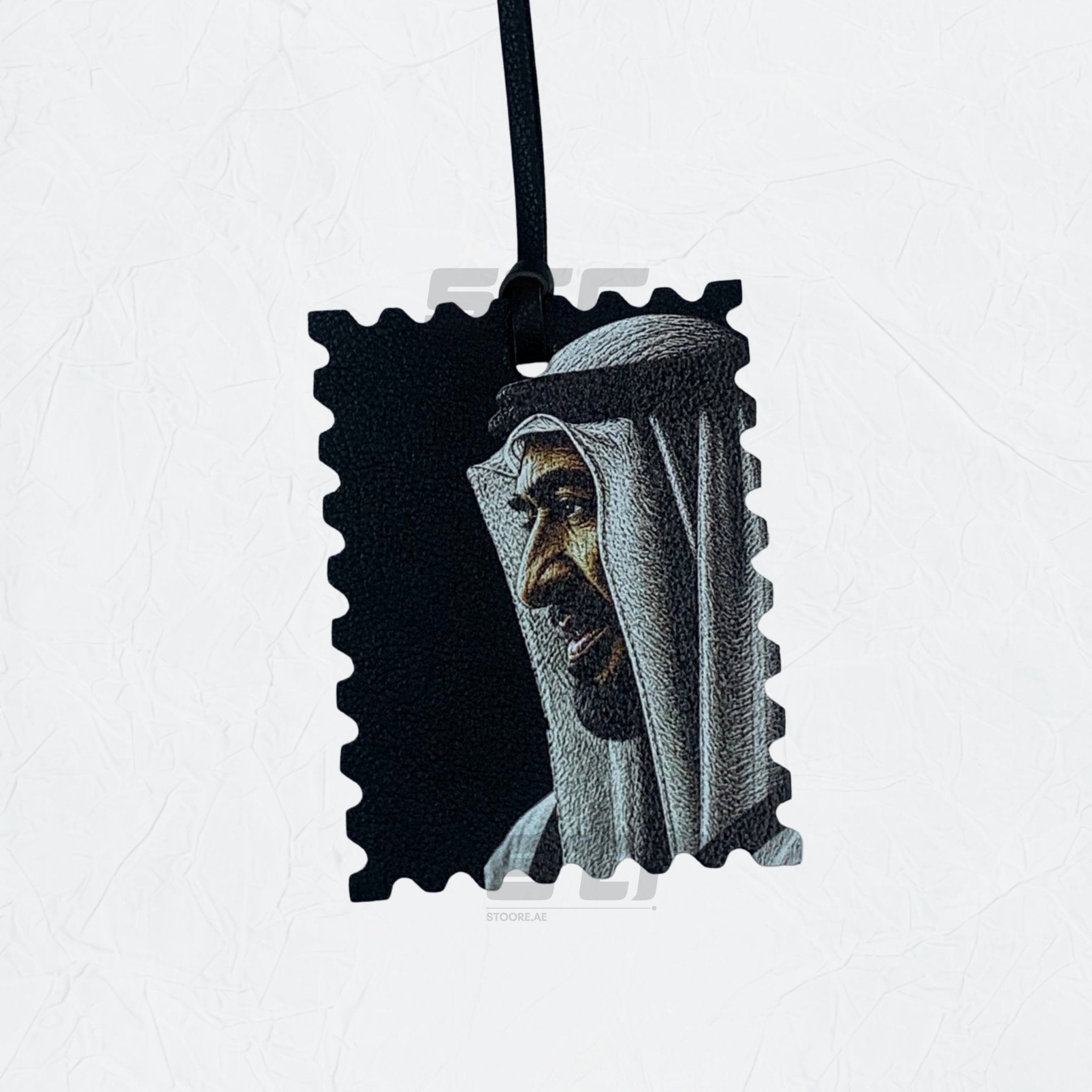 Leather Charm Double Side Sheikh Mohammed bin Zayed Al Nahyan - 8
