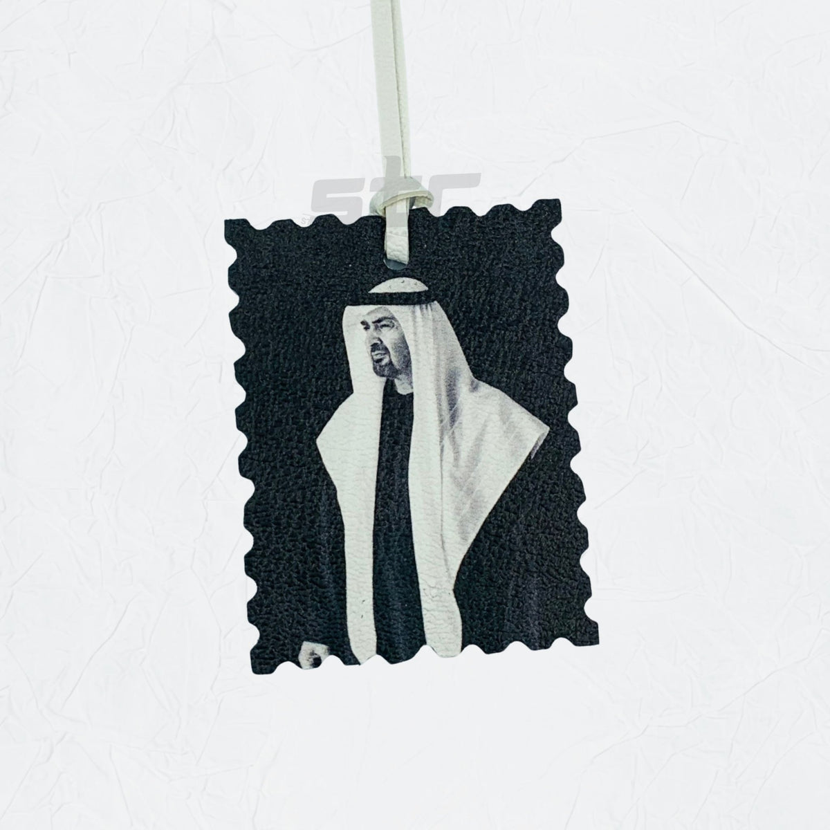 Leather Charm Double Side Sheikh Mohammed bin Zayed Al Nahyan - 9