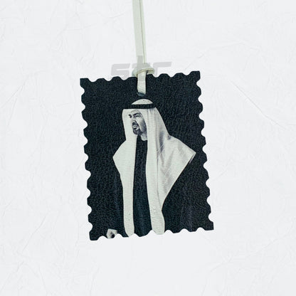 Leather Charm Double Side Sheikh Mohammed bin Zayed Al Nahyan - 9