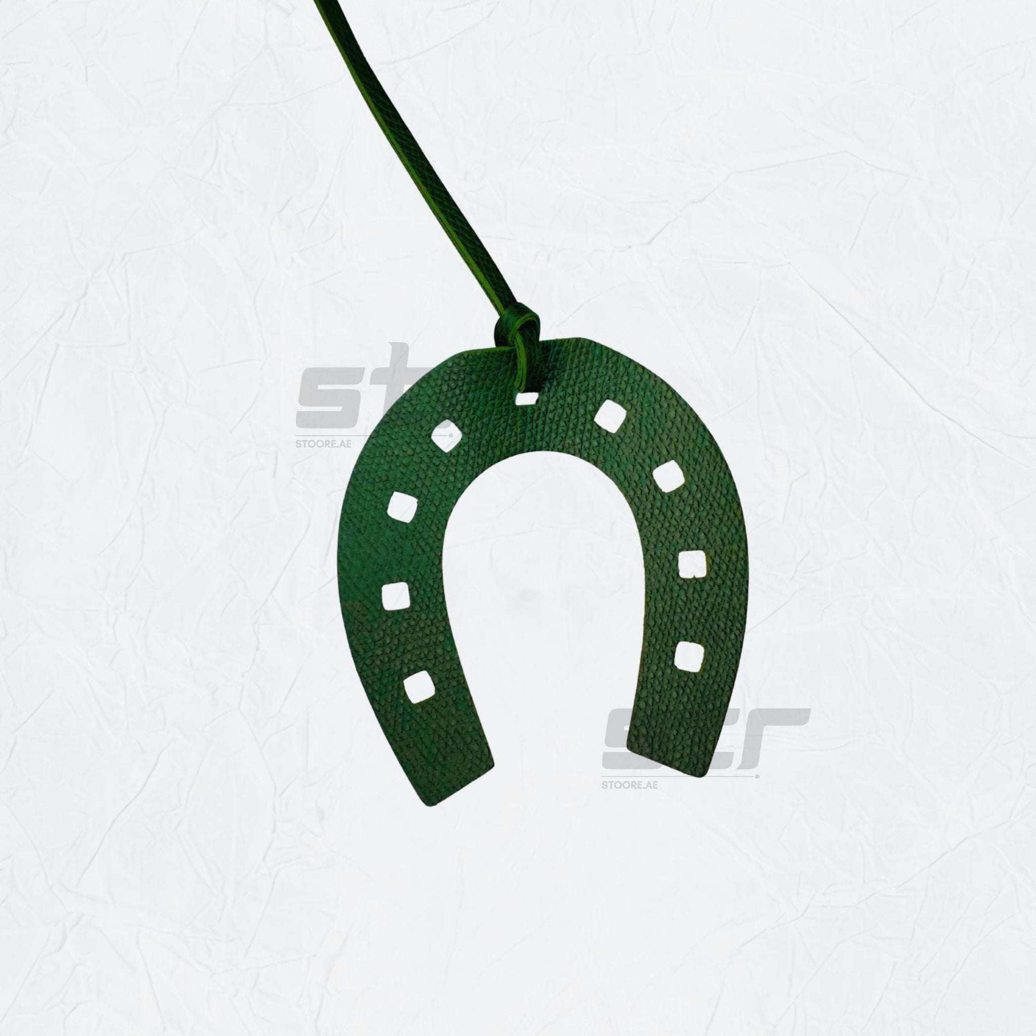 Leather Charm Horseshoe - 1
