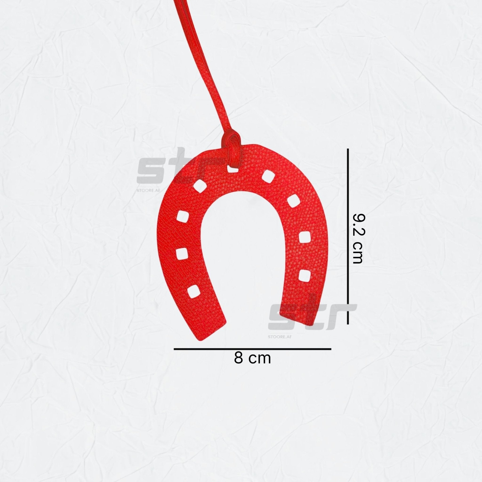 Leather Charm Horseshoe - 5