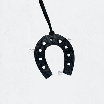 Leather Charm Horseshoe - 7