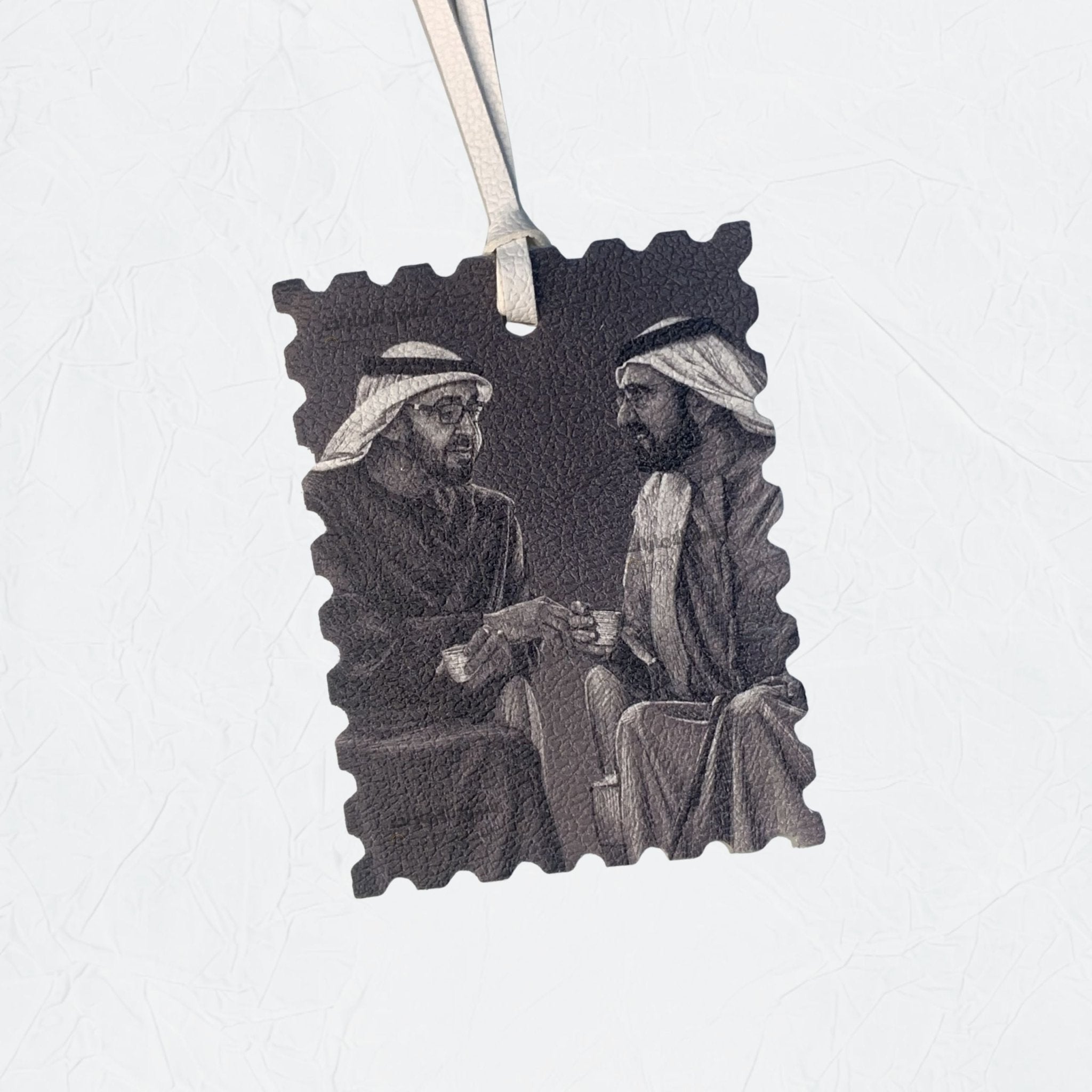 Leather Charm Sheikh Mohammed bin Zayed Al Nahyan & Sheikh Mohammed bin Rashid Al Maktoum - 1