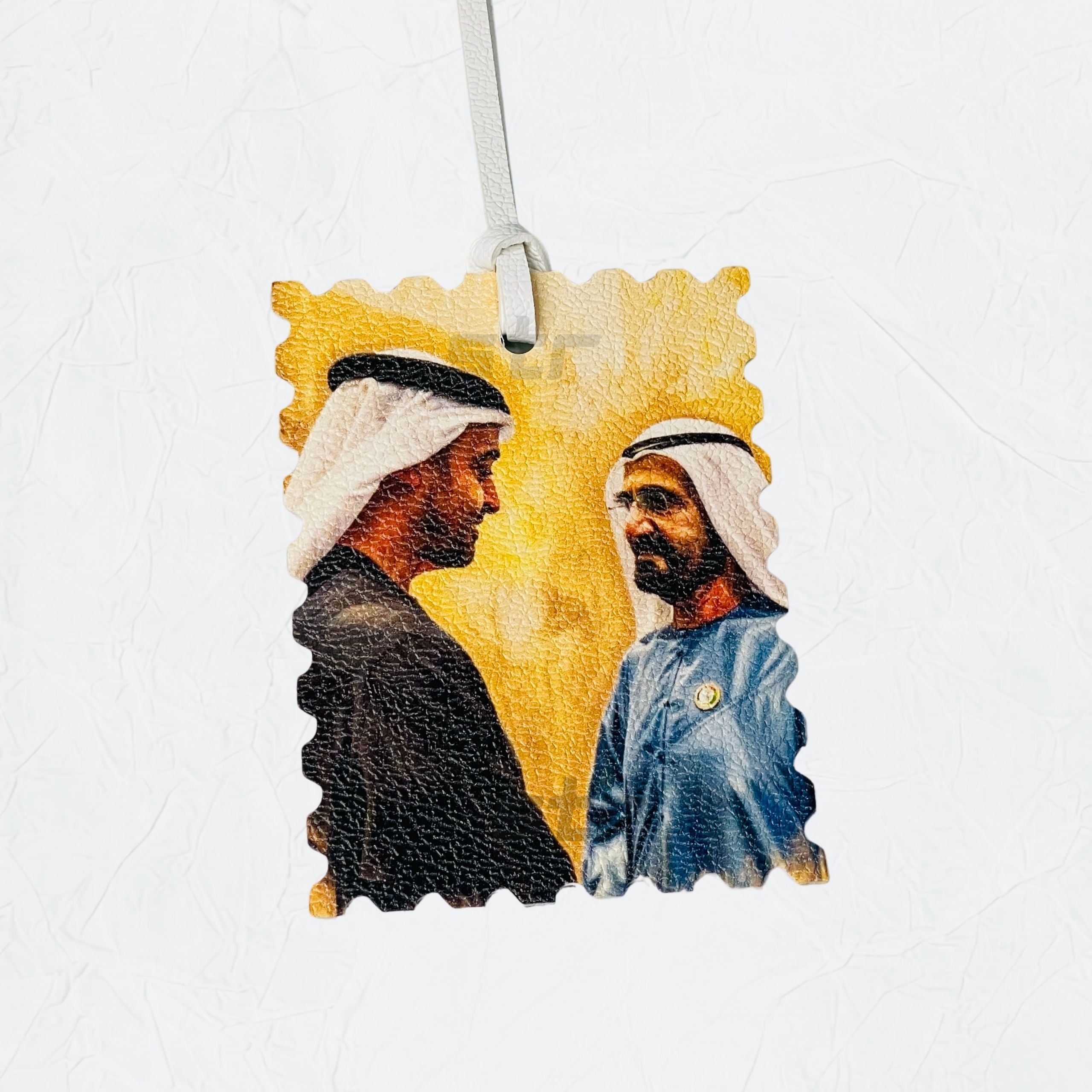 Leather Charm Sheikh Mohammed bin Zayed Al Nahyan & Sheikh Mohammed bin Rashid Al Maktoum - 4