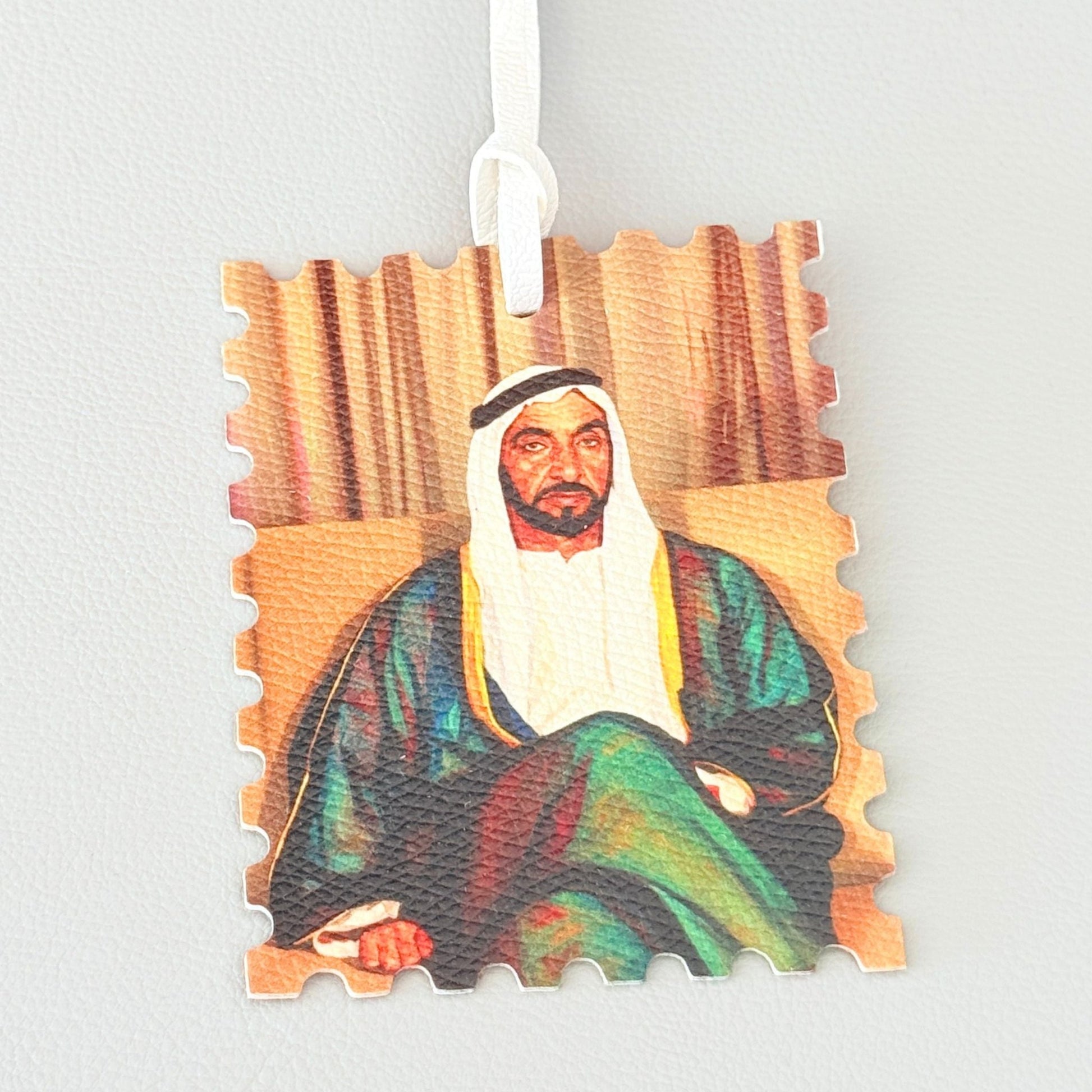 Leather Charm Sheikh Zayed bin Sultan Al Nahyan - 10
