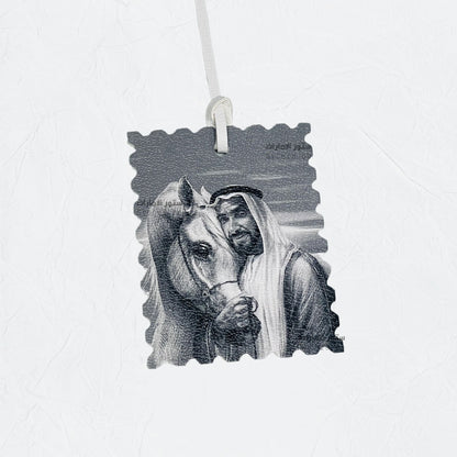 Leather Charm Sheikh Zayed bin Sultan Al Nahyan - 16