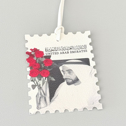 Leather Charm Sheikh Zayed bin Sultan Al Nahyan - 8