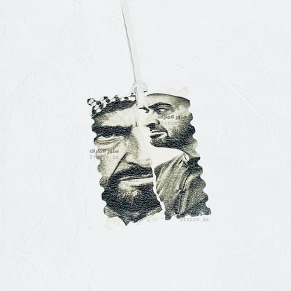 Leather Charm Sheikh Zayed bin Sultan Al Nahyan & Sheikh Mohammed bin Zayed Al Nahyan - 2