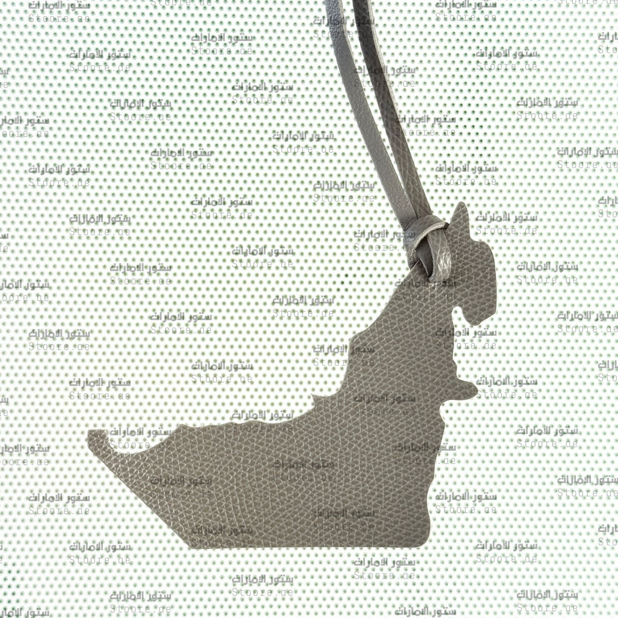 Leather Charm UAE Map - 2
