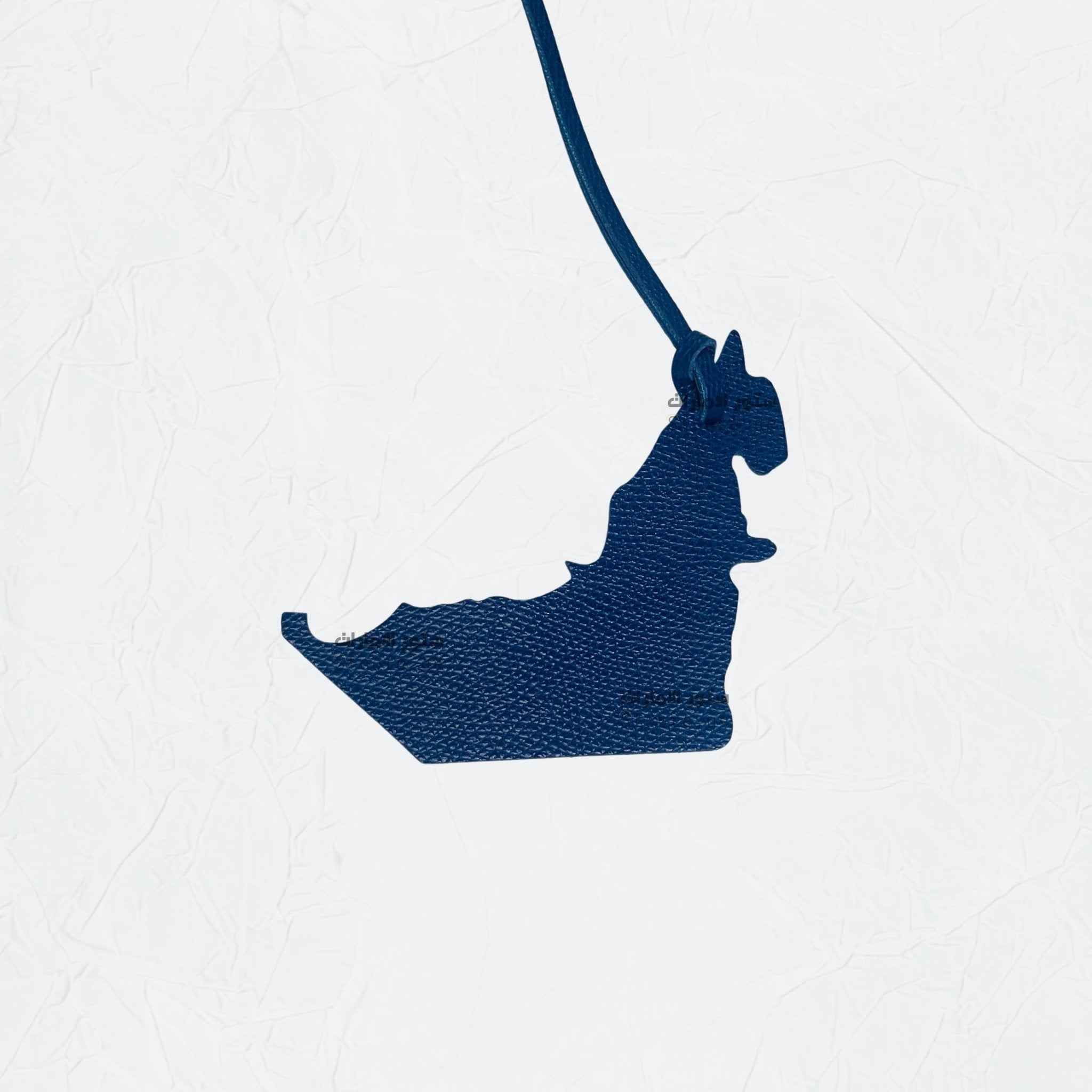 Leather Charm UAE Map - 3