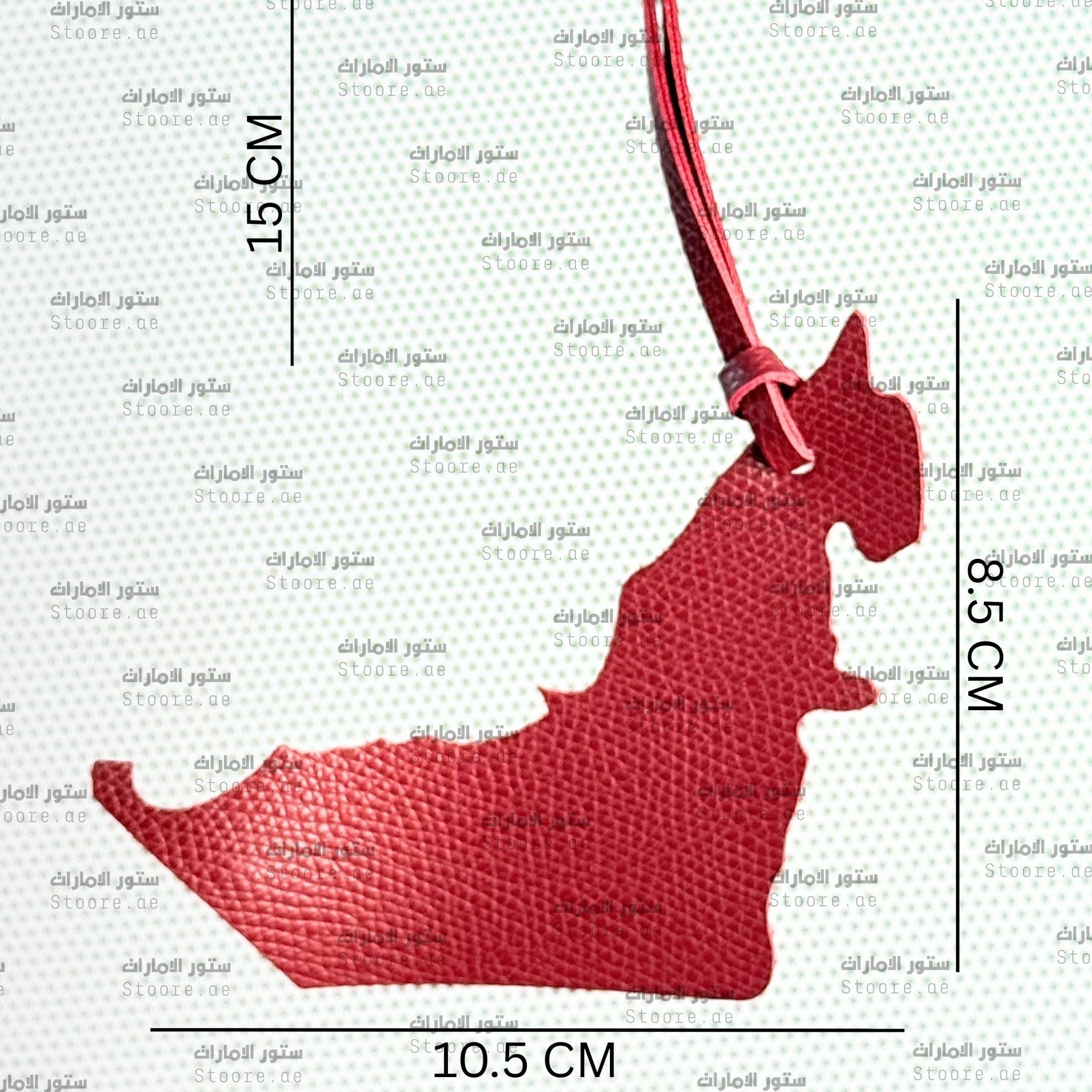 Leather Charm UAE Map - 4