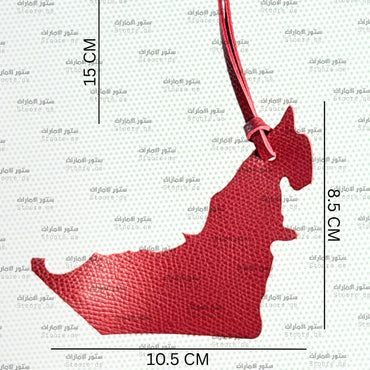 Leather Charm UAE Map - 4