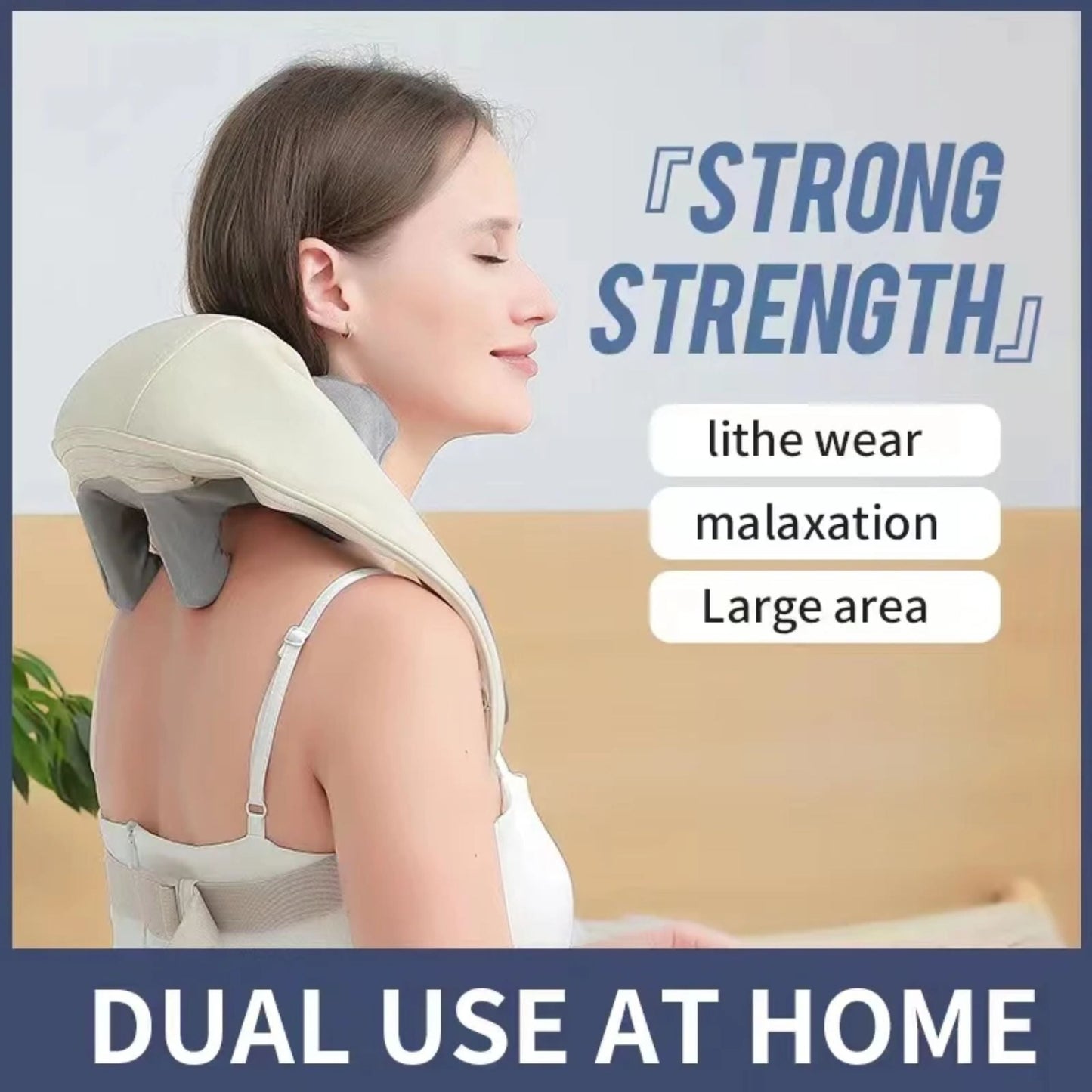 Leravan 3D Shoulder and Neck Massager LJSN001 - Grey