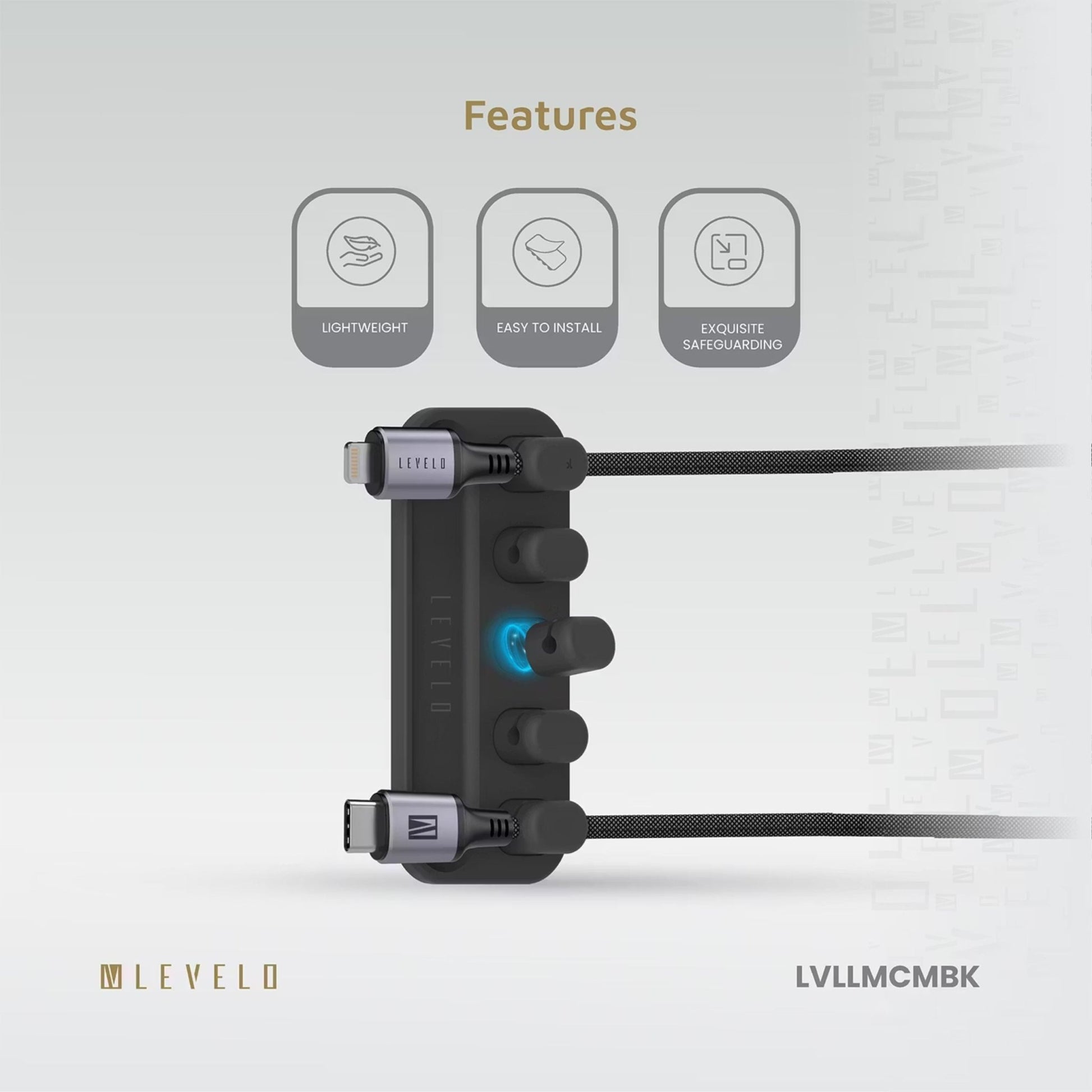 Levelo Livia Magnetic Cable Management