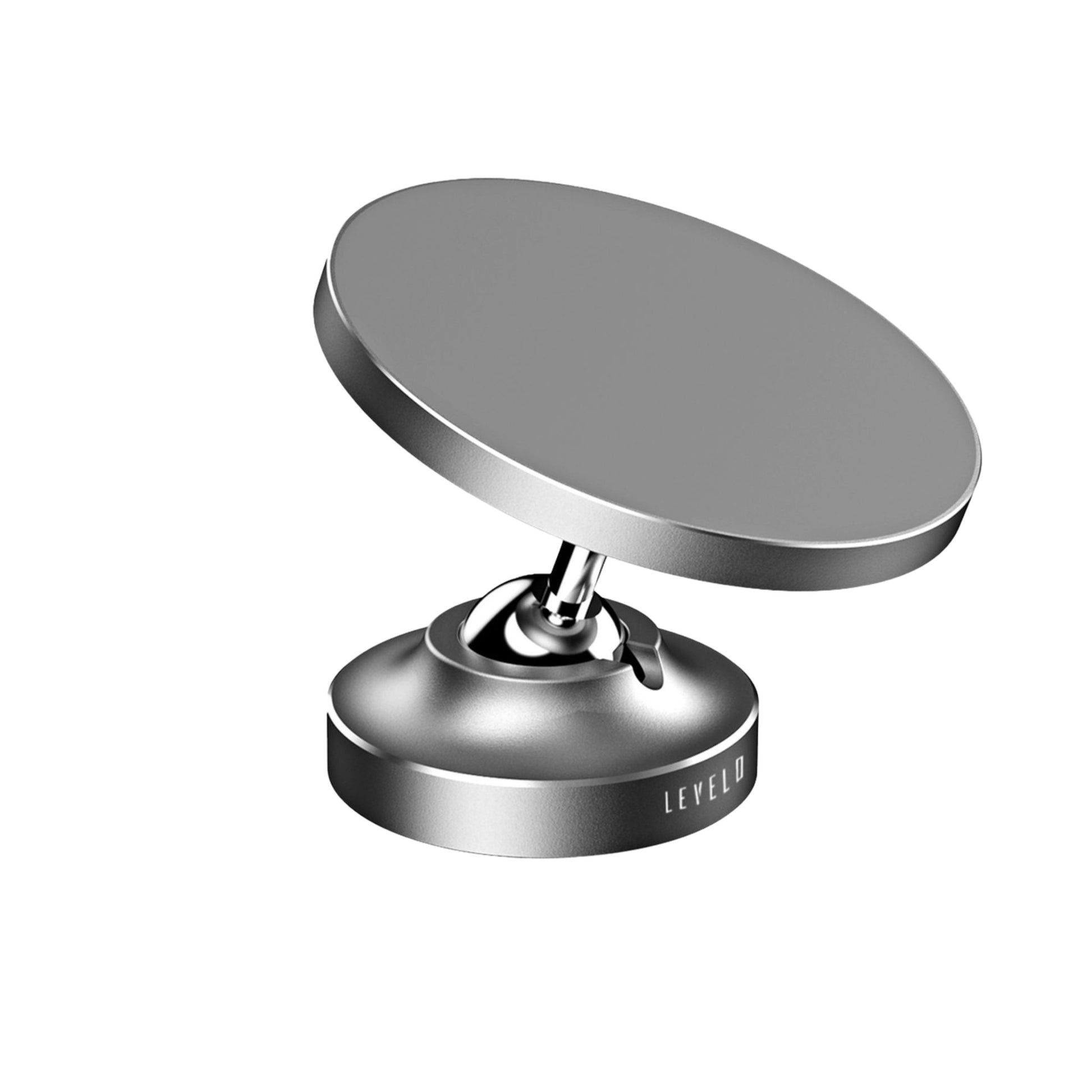 Levelo Magnifica Foldable Dual Magnet Phone Holder - Silver